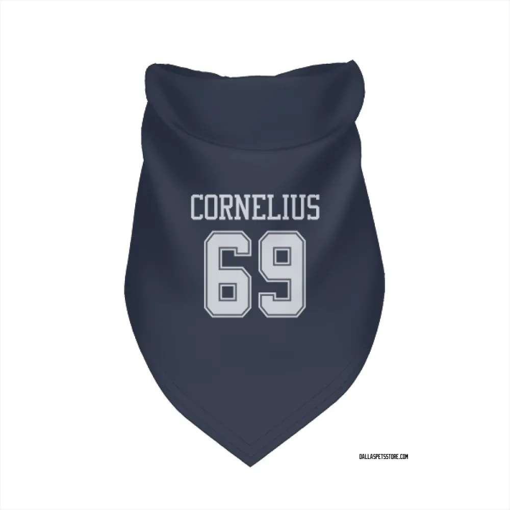 Dallas Cowboys Ajani Cornelius Navy Pet Bandana for Dog & Cat