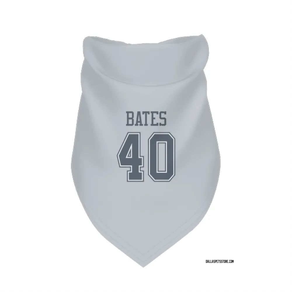 Dallas Cowboys Bill Bates Gray Pet Bandana for Dog & Cat