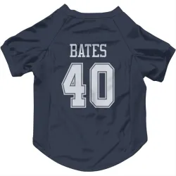 Dallas Cowboys Bill Bates Navy Pet Jersey for Dog & Cat