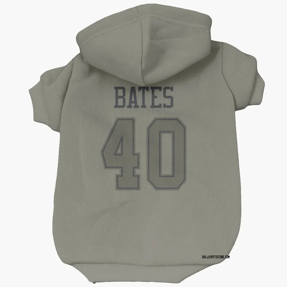 Dallas Cowboys Bill Bates Olive Pet Hoodie for Dog & Cat
