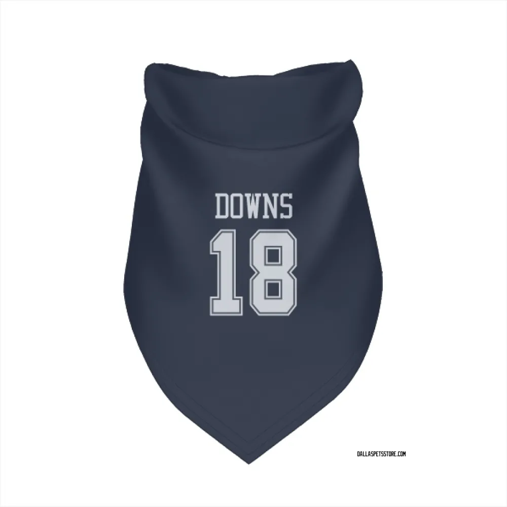 Dallas Cowboys Caleb Downs Navy Pet Bandana for Dog & Cat