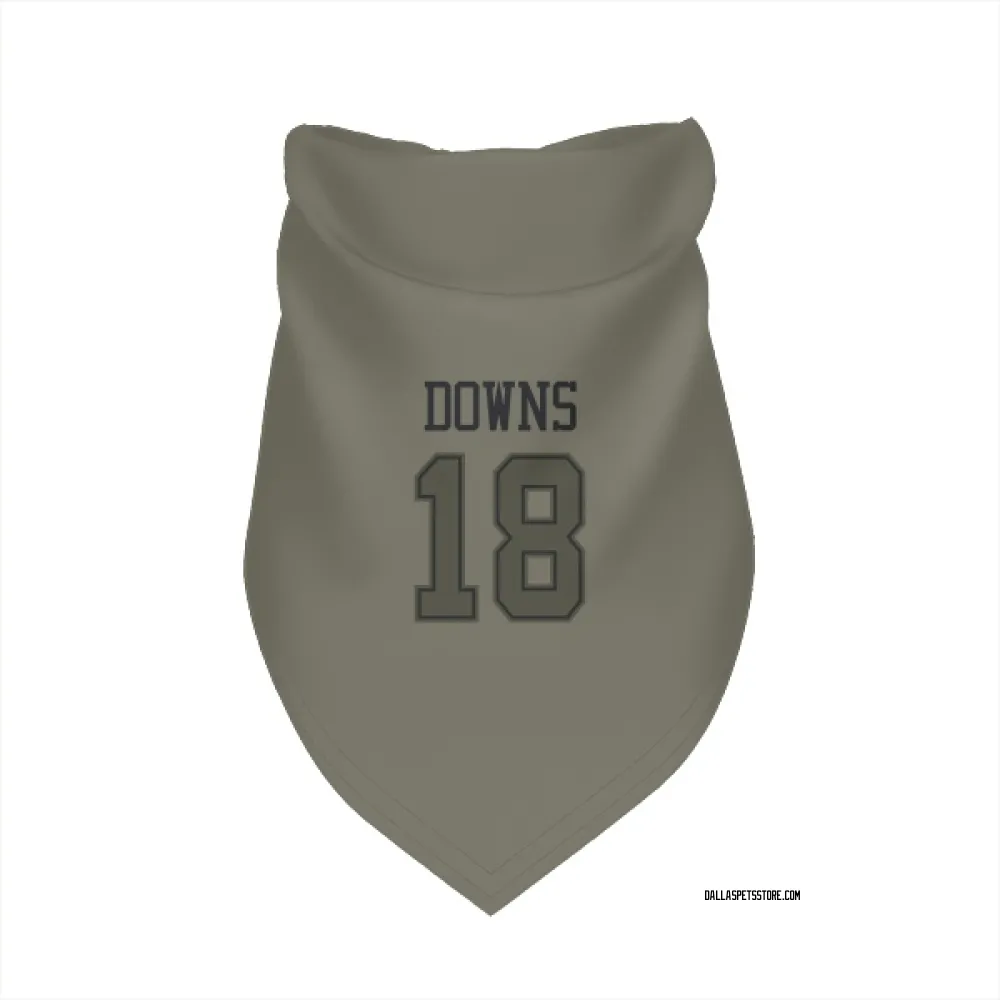 Dallas Cowboys Caleb Downs Olive Pet Bandana for Dog & Cat