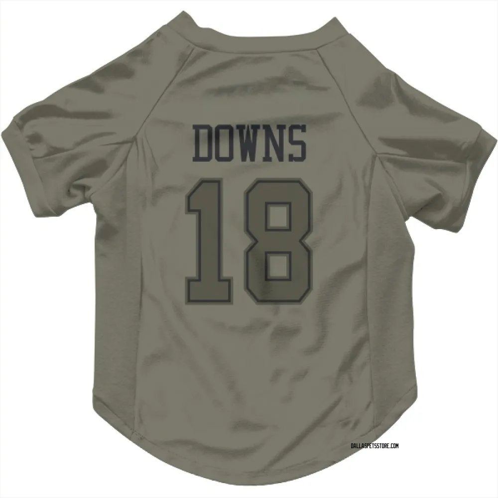 Dallas Cowboys Caleb Downs Olive Pet Jersey for Dog & Cat