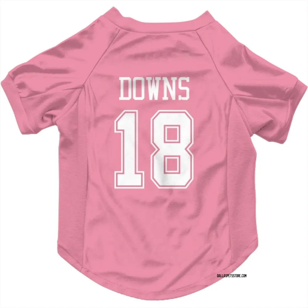 Dallas Cowboys Caleb Downs Pink Pet Jersey for Dog & Cat