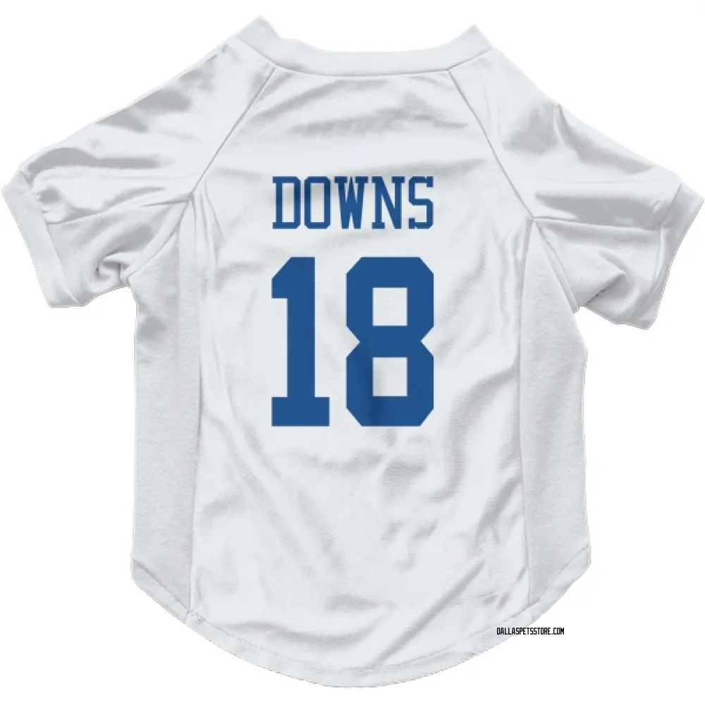 Dallas Cowboys Caleb Downs White Pet Jersey for Dog & Cat