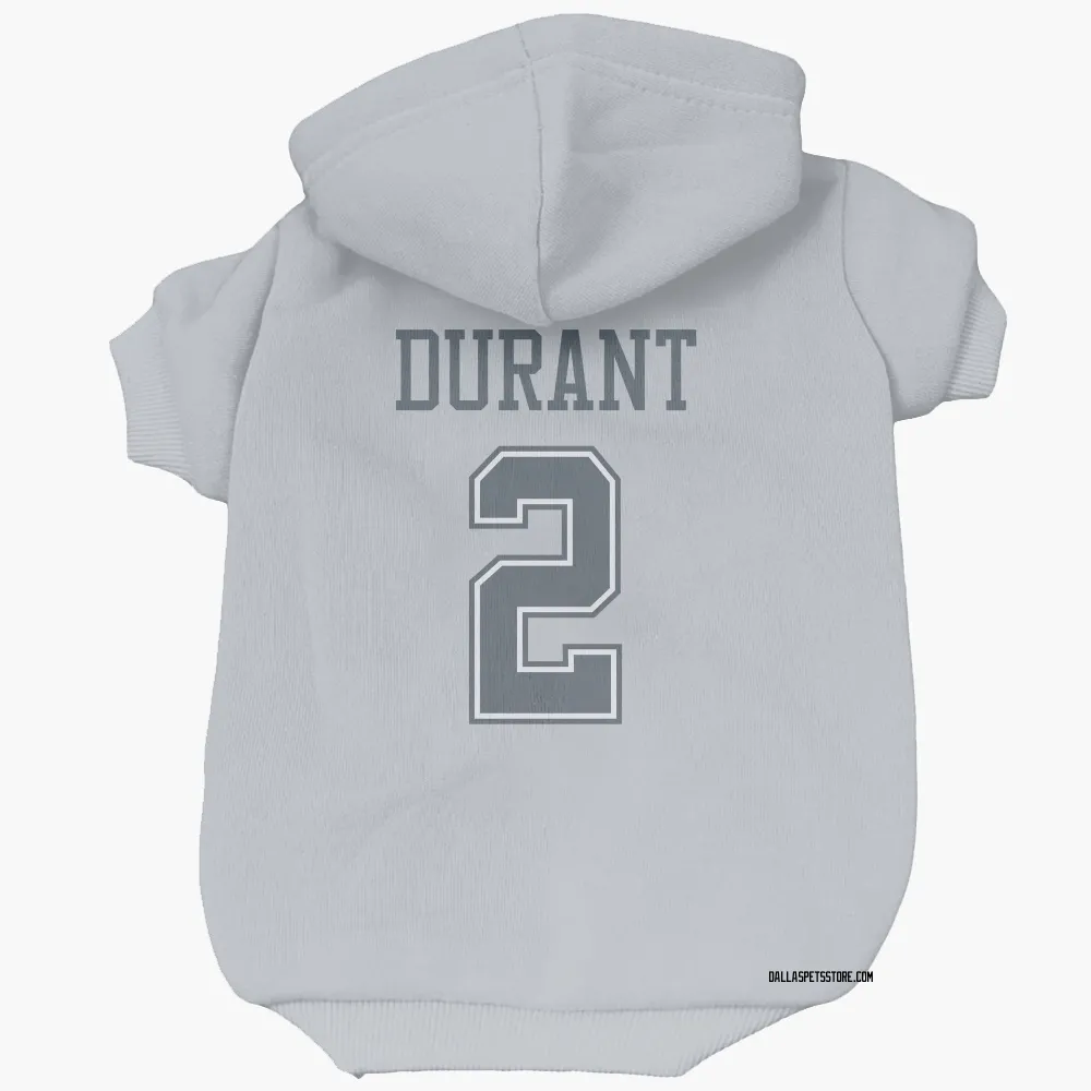 Dallas Cowboys Cobie Durant Gray Pet Hoodie for Dog & Cat