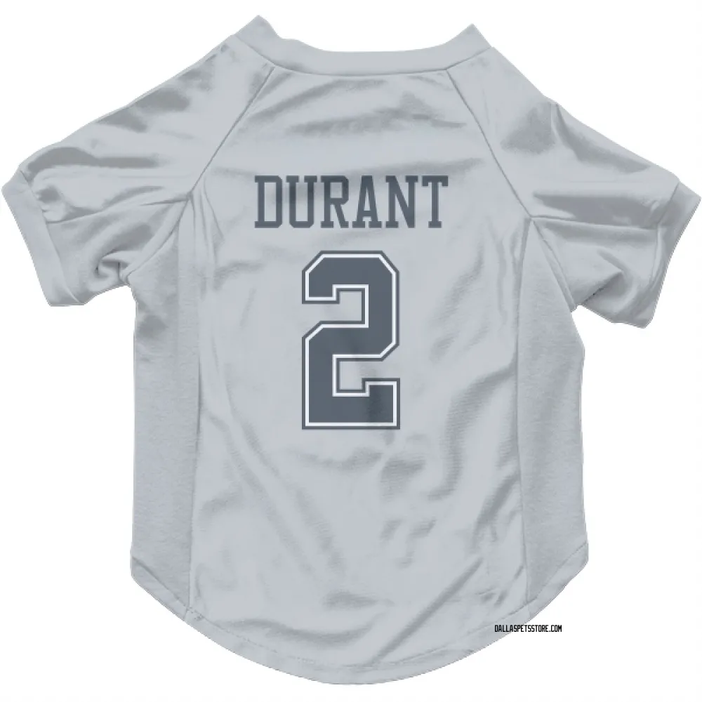 Dallas Cowboys Cobie Durant Gray Pet Jersey for Dog & Cat