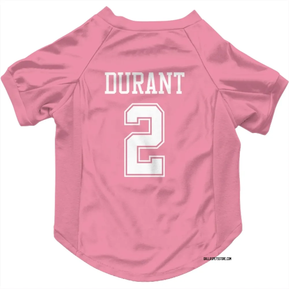 Dallas Cowboys Cobie Durant Pink Pet Jersey for Dog & Cat
