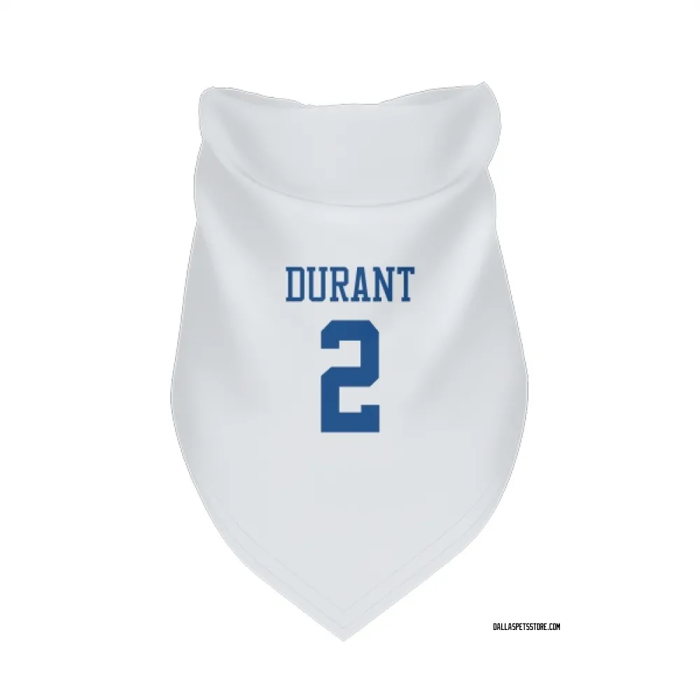 Dallas Cowboys Cobie Durant White Pet Bandana for Dog & Cat