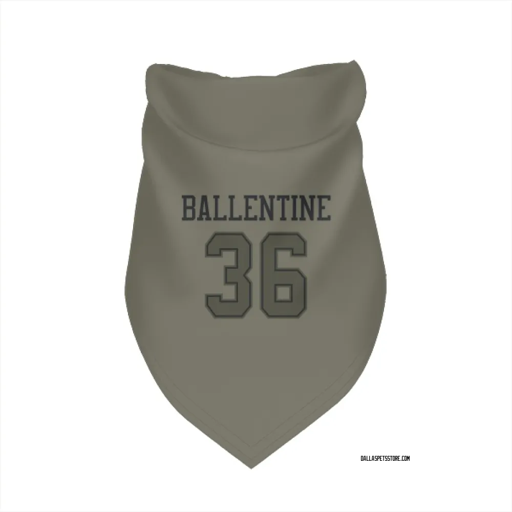 Dallas Cowboys Corey Ballentine Olive Pet Bandana for Dog & Cat