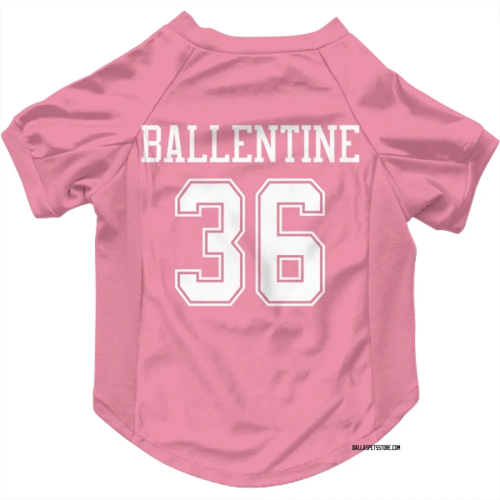 Dallas Cowboys Corey Ballentine Pink Pet Jersey for Dog & Cat