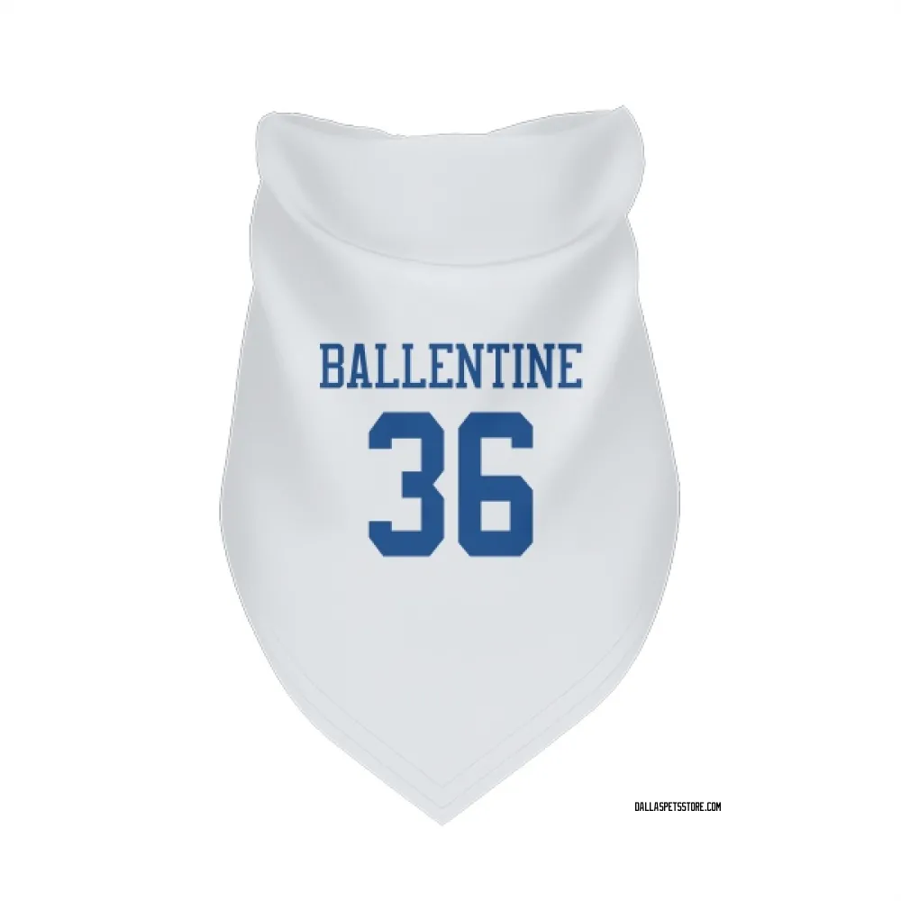 Dallas Cowboys Corey Ballentine White Pet Bandana for Dog & Cat