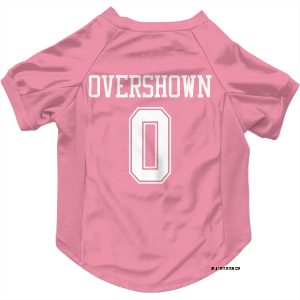 Dallas Cowboys DeMarvion Overshown Pink Pet Jersey for Dog & Cat