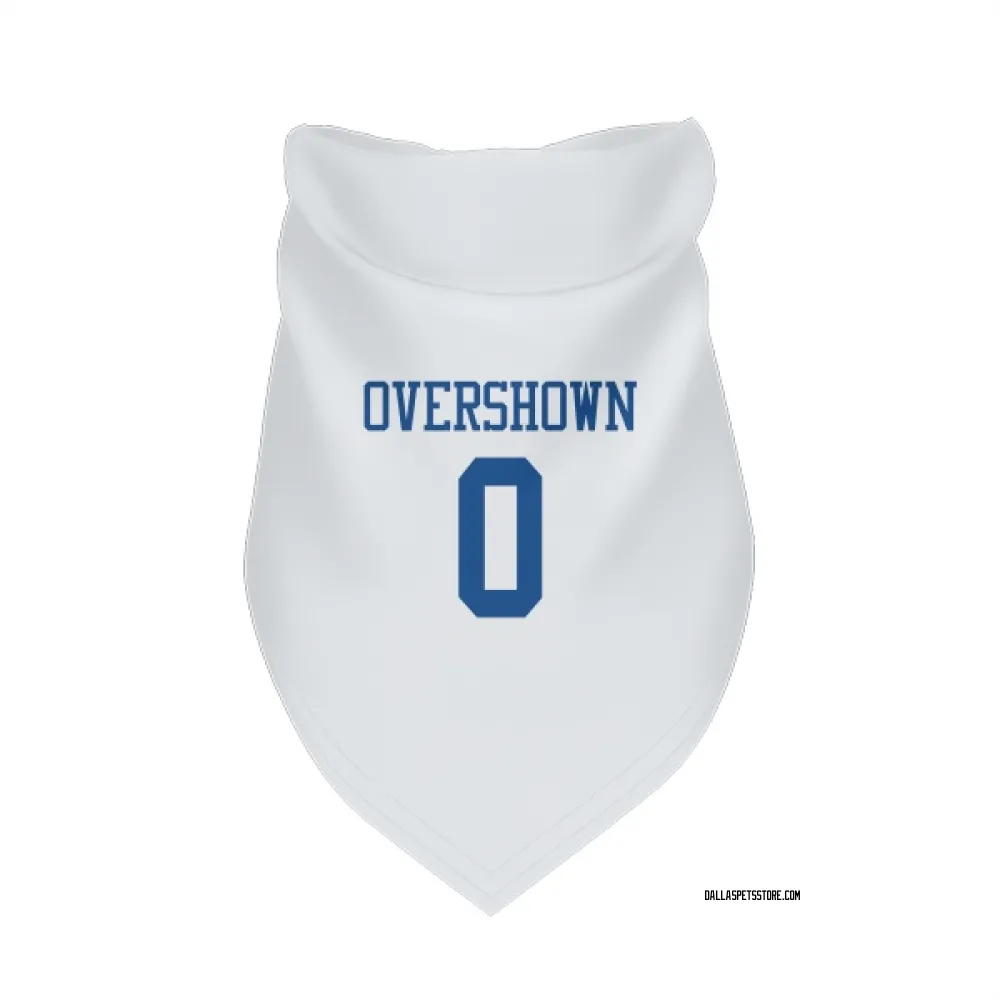 Dallas Cowboys DeMarvion Overshown White Pet Bandana for Dog & Cat