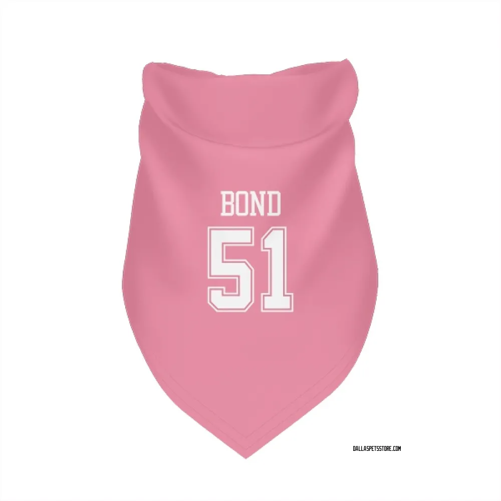 Dallas Cowboys Devante Bond Pink Pet Bandana for Dog & Cat