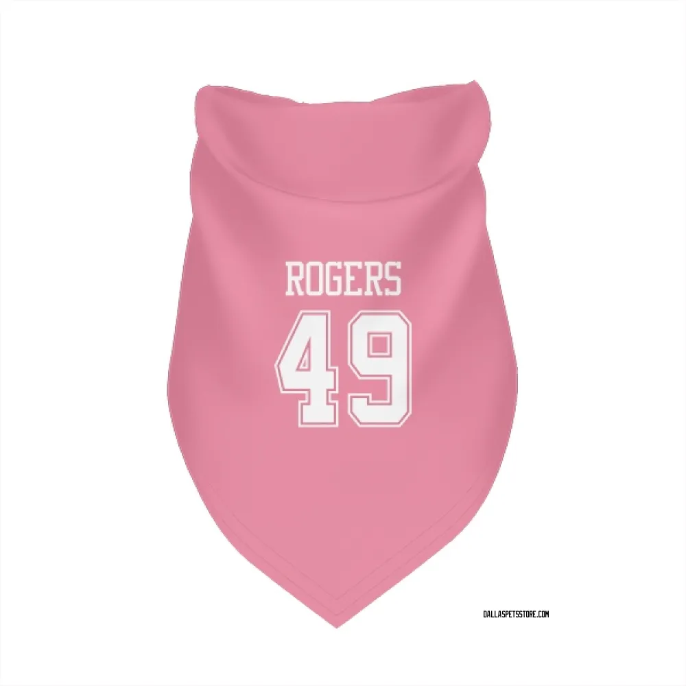 Dallas Cowboys DJ Rogers Pink Pet Bandana for Dog & Cat