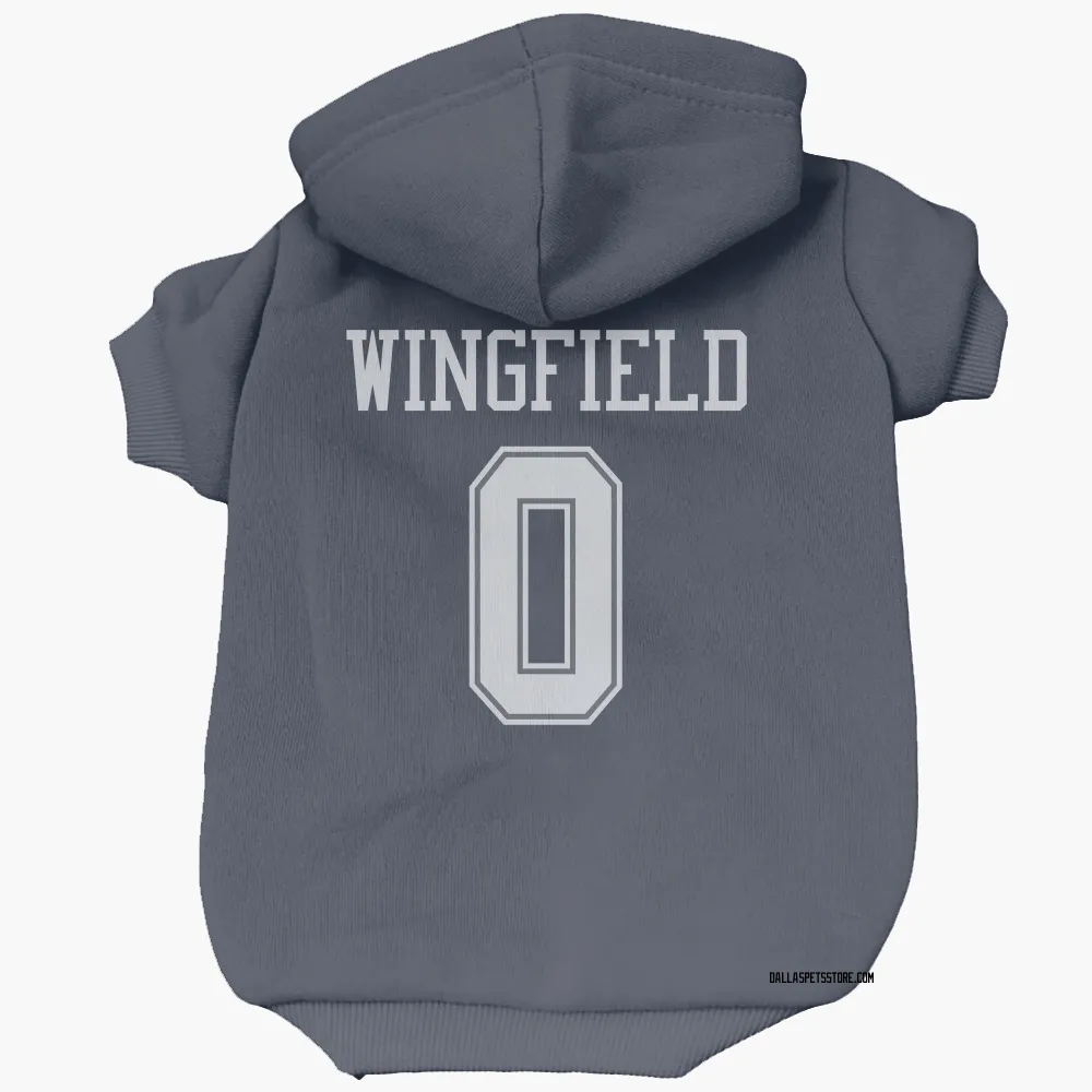 Dallas Cowboys DJ Wingfield Navy Pet Hoodie for Dog & Cat