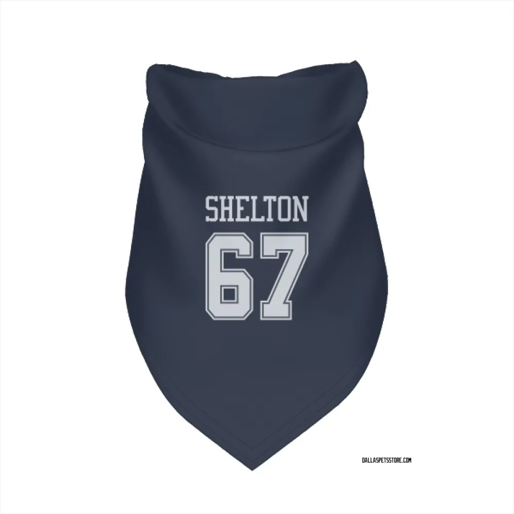 Dallas Cowboys Drew Shelton Navy Pet Bandana for Dog & Cat