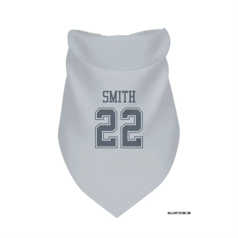 Dallas Cowboys Emmitt Smith Gray Pet Bandana for Dog & Cat
