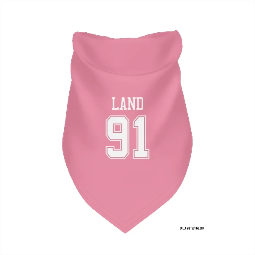Dallas Cowboys Isaiah Land Pink Pet Bandana for Dog & Cat