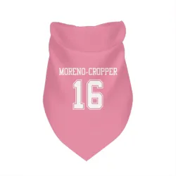 Dallas Cowboys Jalen Moreno-Cropper Pink Pet Bandana for Dog & Cat