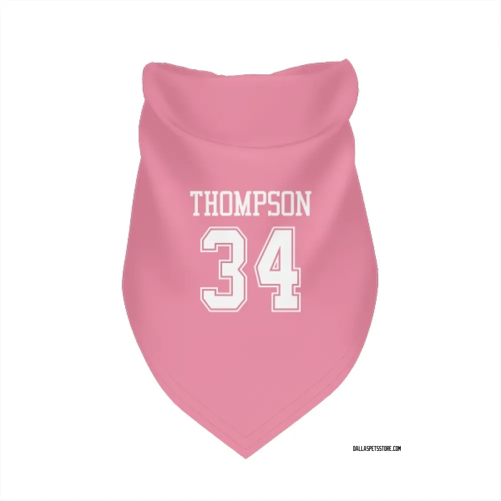 Dallas Cowboys Jalen Thompson Pink Pet Bandana for Dog & Cat