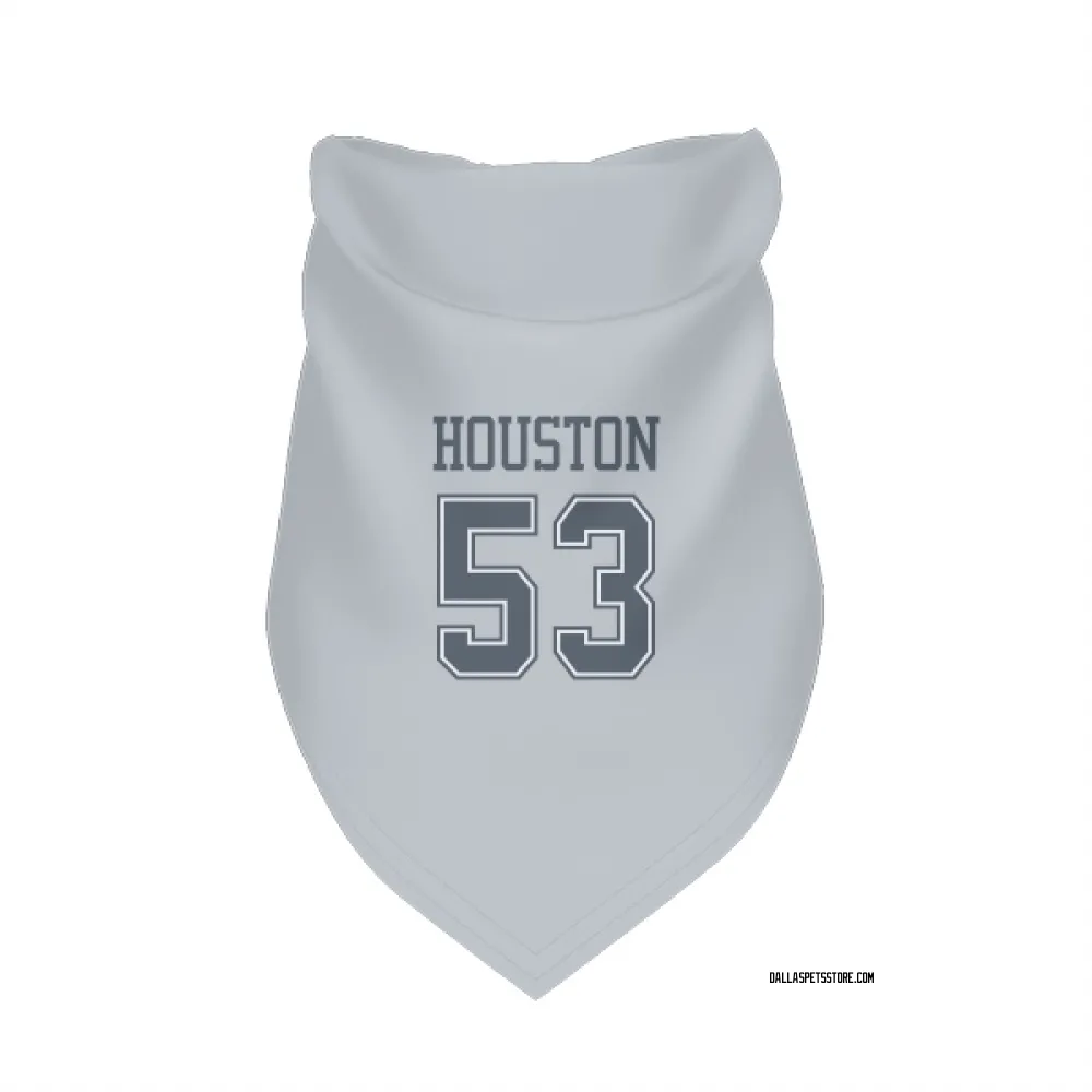 Dallas Cowboys James Houston Gray Pet Bandana for Dog & Cat