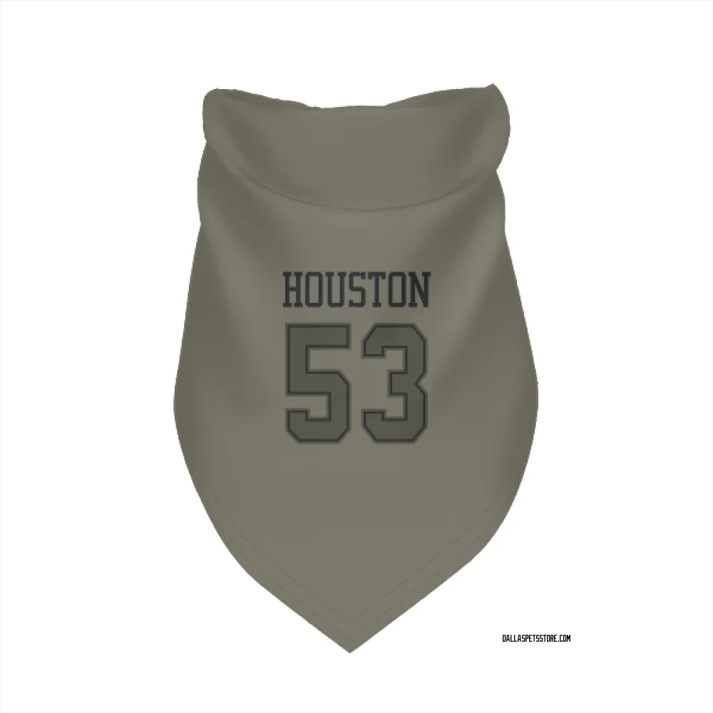 Dallas Cowboys James Houston Olive Pet Bandana for Dog & Cat
