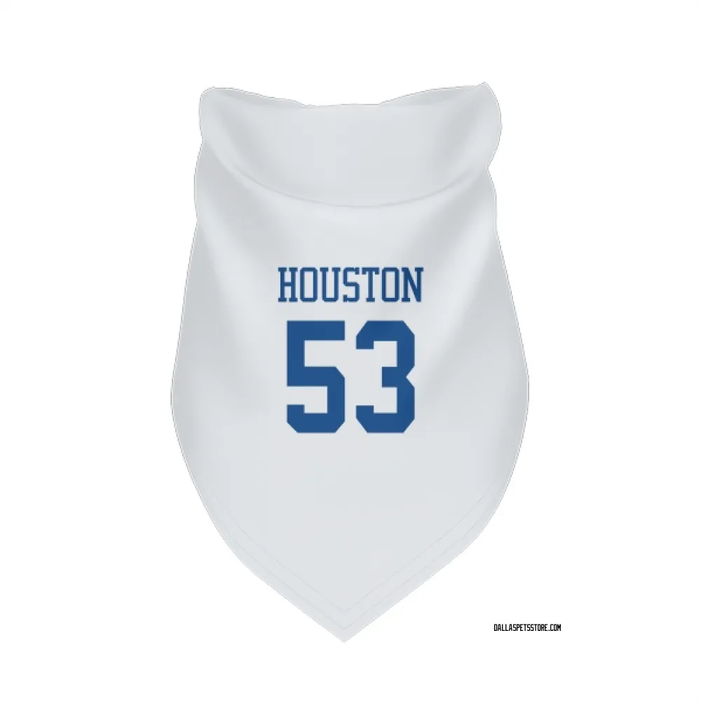 Dallas Cowboys James Houston White Pet Bandana for Dog & Cat