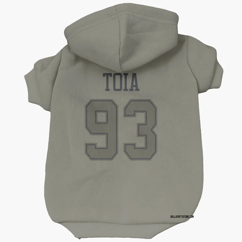 Dallas Cowboys Jay Toia Olive Pet Hoodie for Dog & Cat