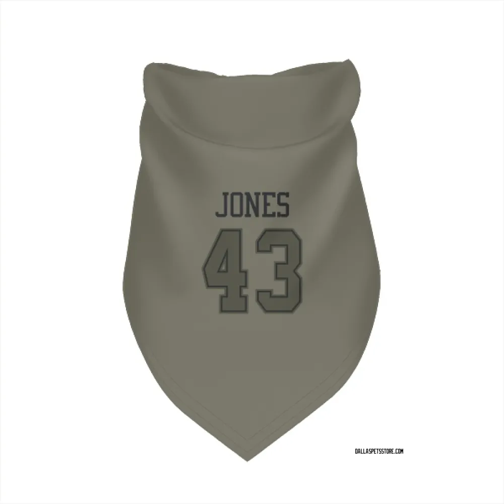 Dallas Cowboys Joe Jones Olive Pet Bandana for Dog & Cat