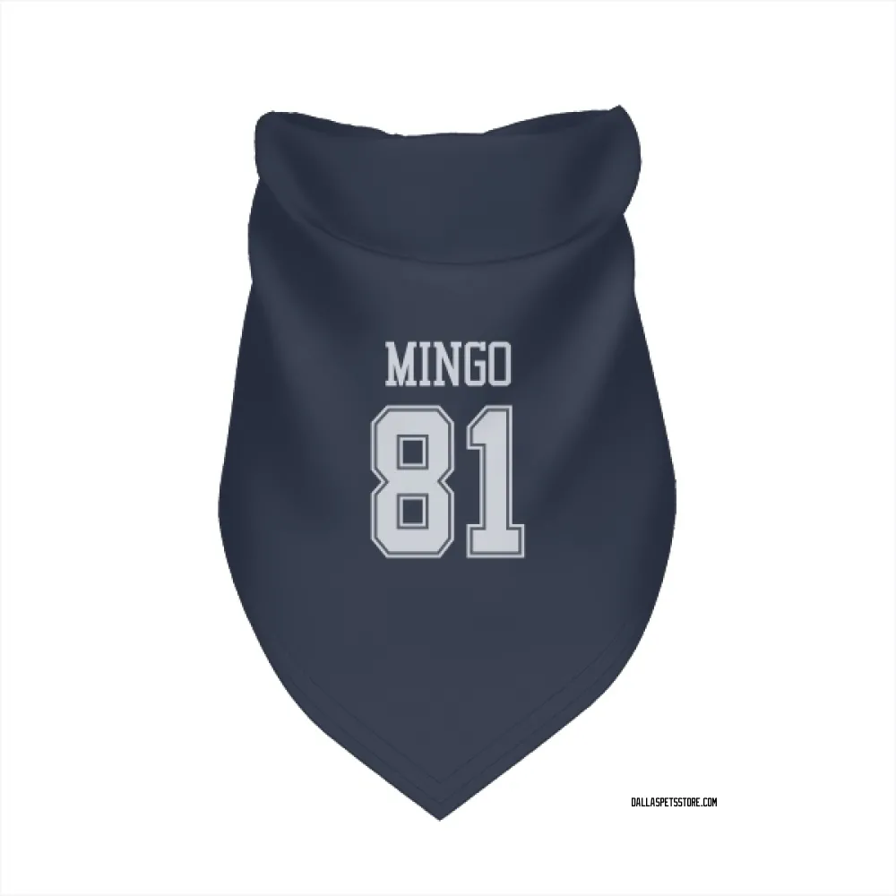 Dallas Cowboys Jonathan Mingo Navy Pet Bandana for Dog & Cat