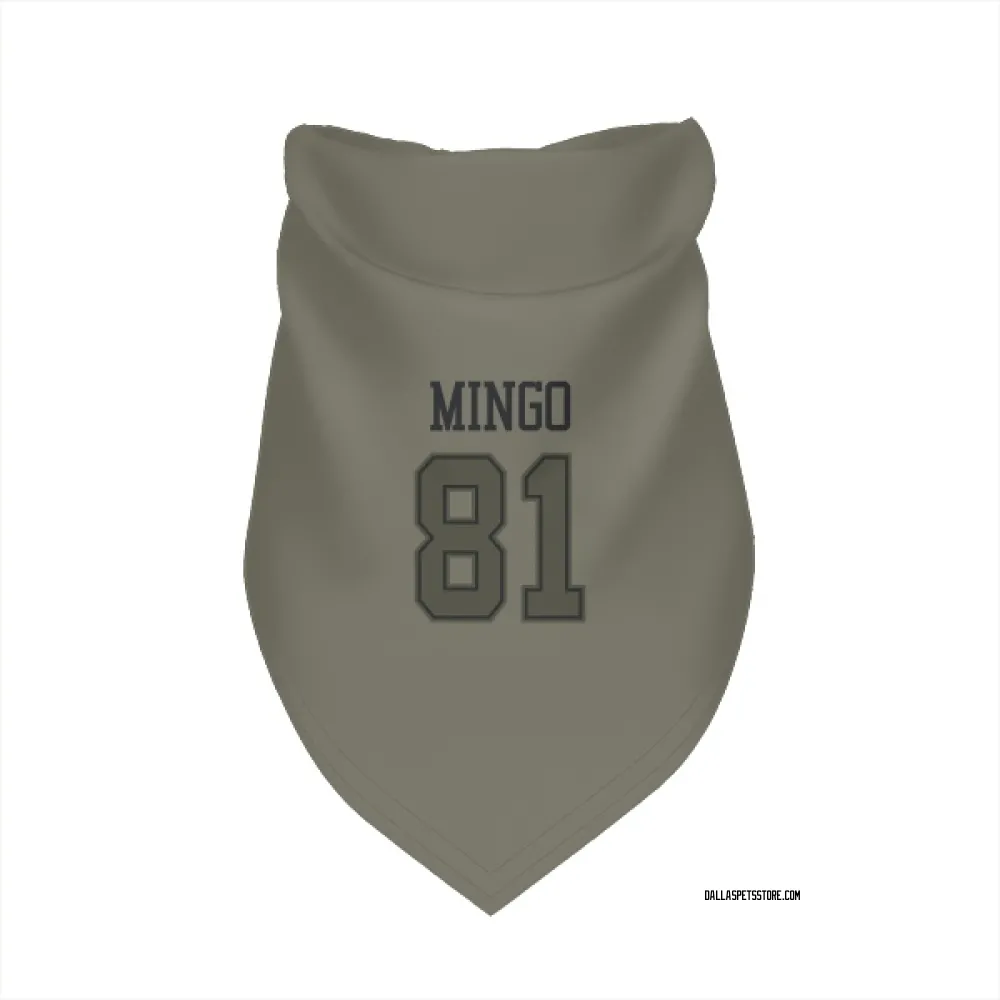 Dallas Cowboys Jonathan Mingo Olive Pet Bandana for Dog & Cat