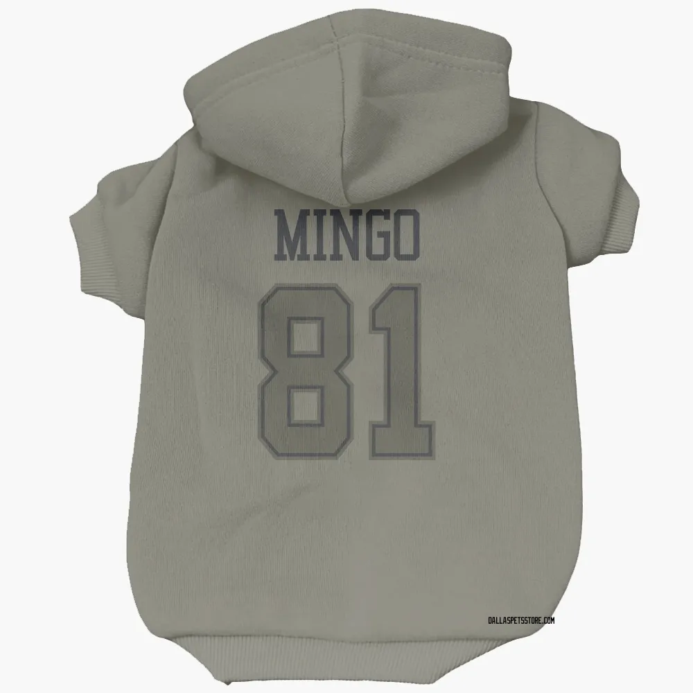 Dallas Cowboys Jonathan Mingo Olive Pet Hoodie for Dog & Cat