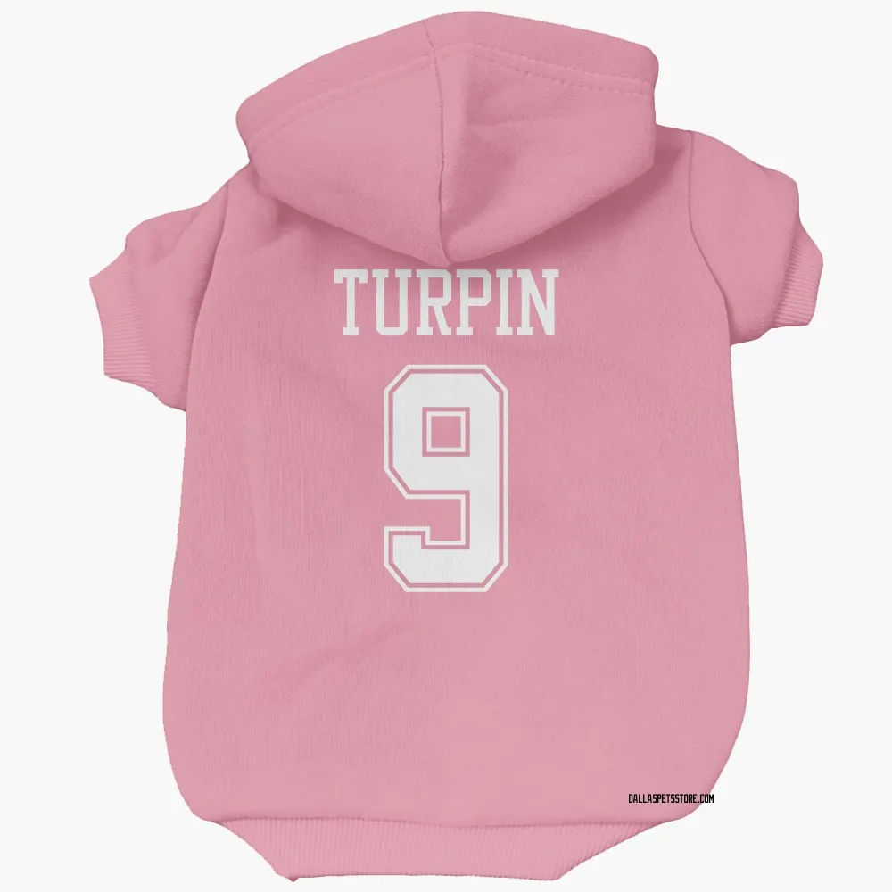 Dallas Cowboys KaVontae Turpin Pink Pet Hoodie for Dog & Cat