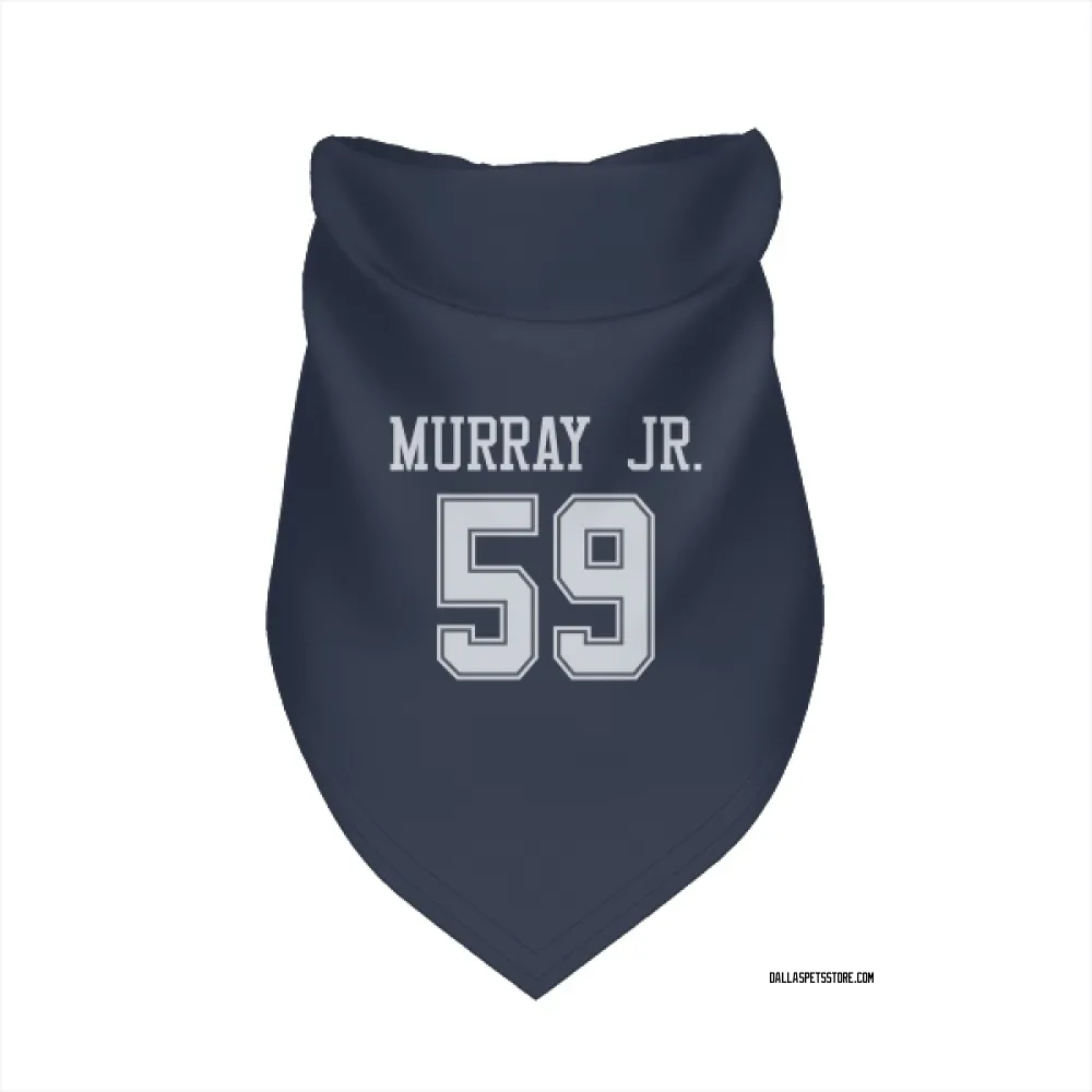Dallas Cowboys Kenneth Murray Jr. Navy Pet Bandana for Dog & Cat