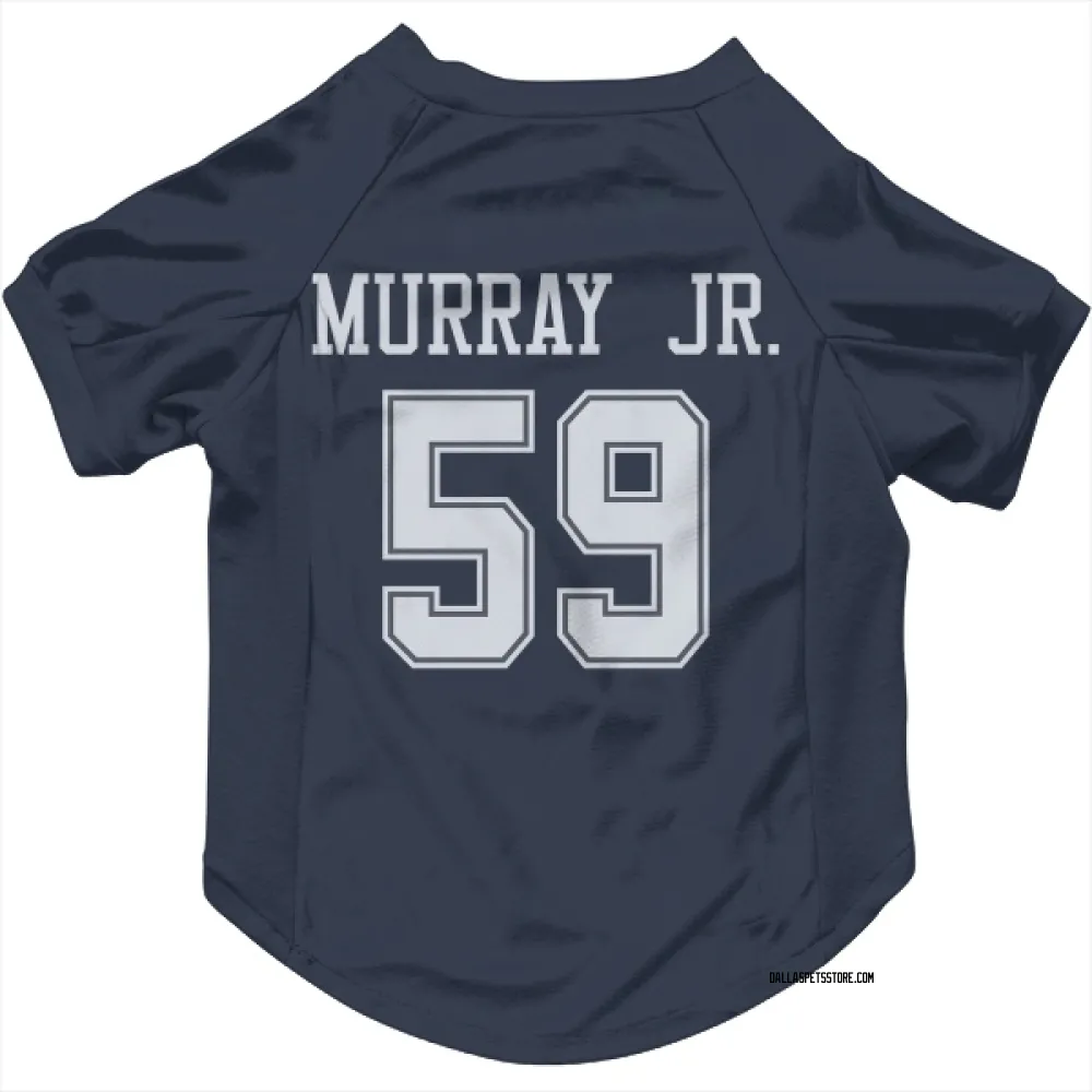Dallas Cowboys Kenneth Murray Jr. Navy Pet Jersey for Dog & Cat