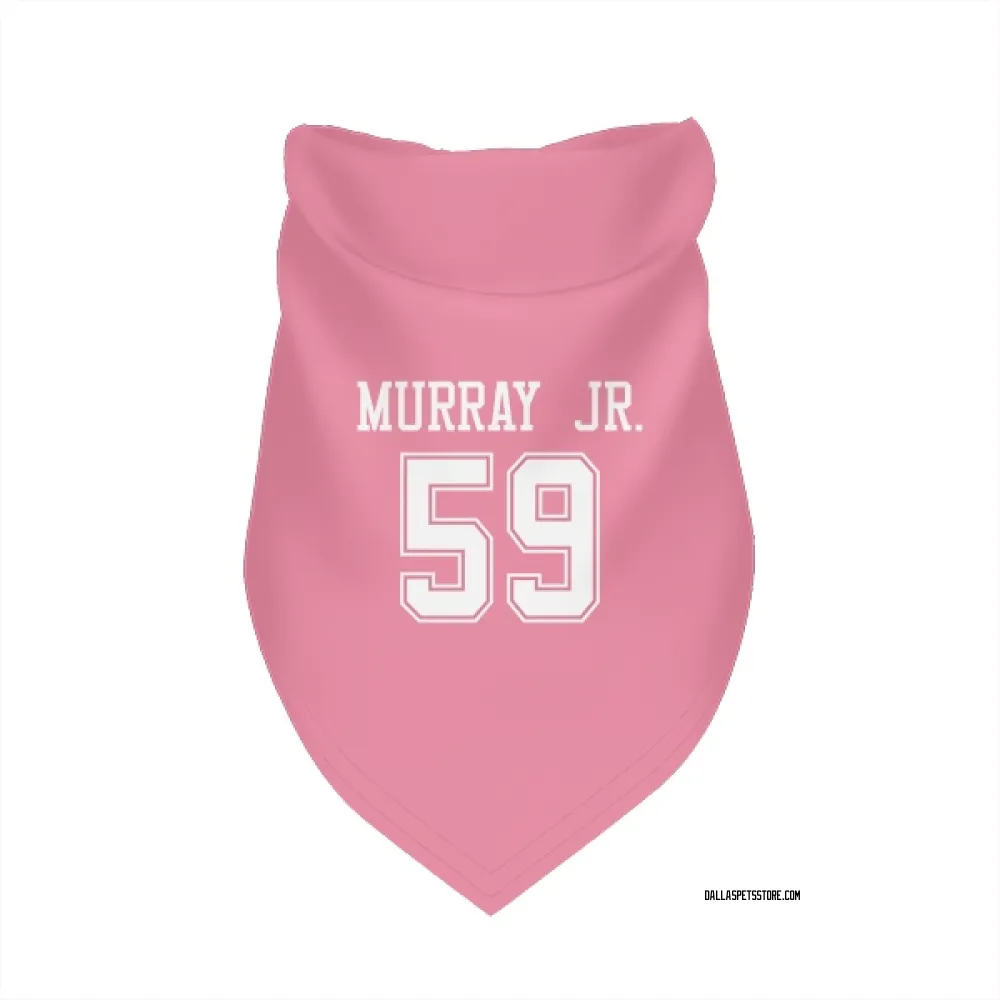 Dallas Cowboys Kenneth Murray Jr. Pink Pet Bandana for Dog & Cat