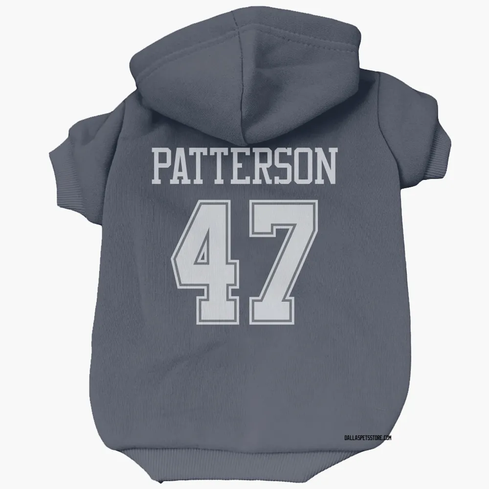 Dallas Cowboys Langston Patterson Navy Pet Hoodie for Dog & Cat