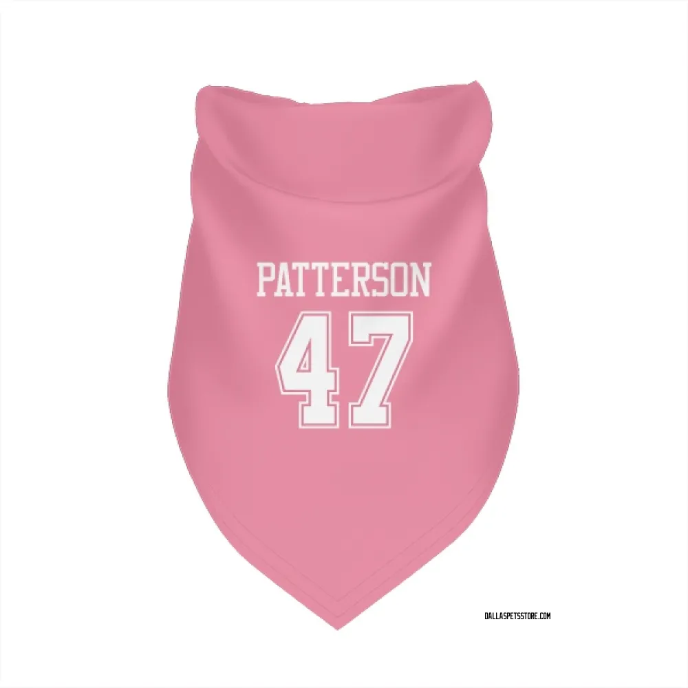 Dallas Cowboys Langston Patterson Pink Pet Bandana for Dog & Cat