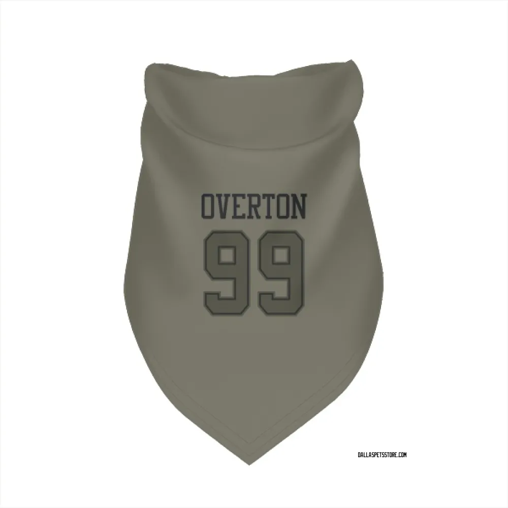 Dallas Cowboys LT Overton Olive Pet Bandana for Dog & Cat