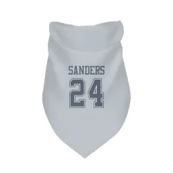 Dallas Cowboys Miles Sanders Gray Pet Bandana for Dog & Cat