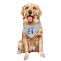 Dallas Cowboys Miles Sanders Gray Pet Bandana for Dog & Cat