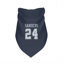 Dallas Cowboys Miles Sanders Navy Pet Bandana for Dog & Cat