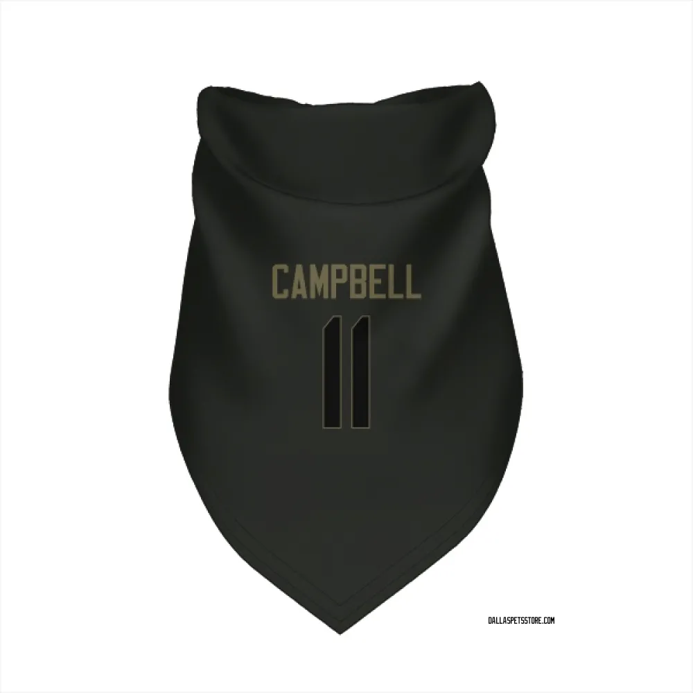 Dallas Cowboys Parris Campbell Black Service Pet Bandana for Dog & Cat