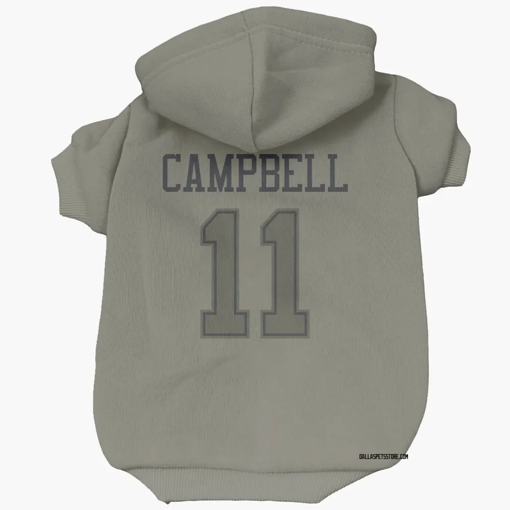 Dallas Cowboys Parris Campbell Olive Pet Hoodie for Dog & Cat