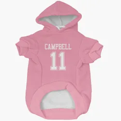Dallas Cowboys Parris Campbell Pink Pet Hoodie for Dog & Cat