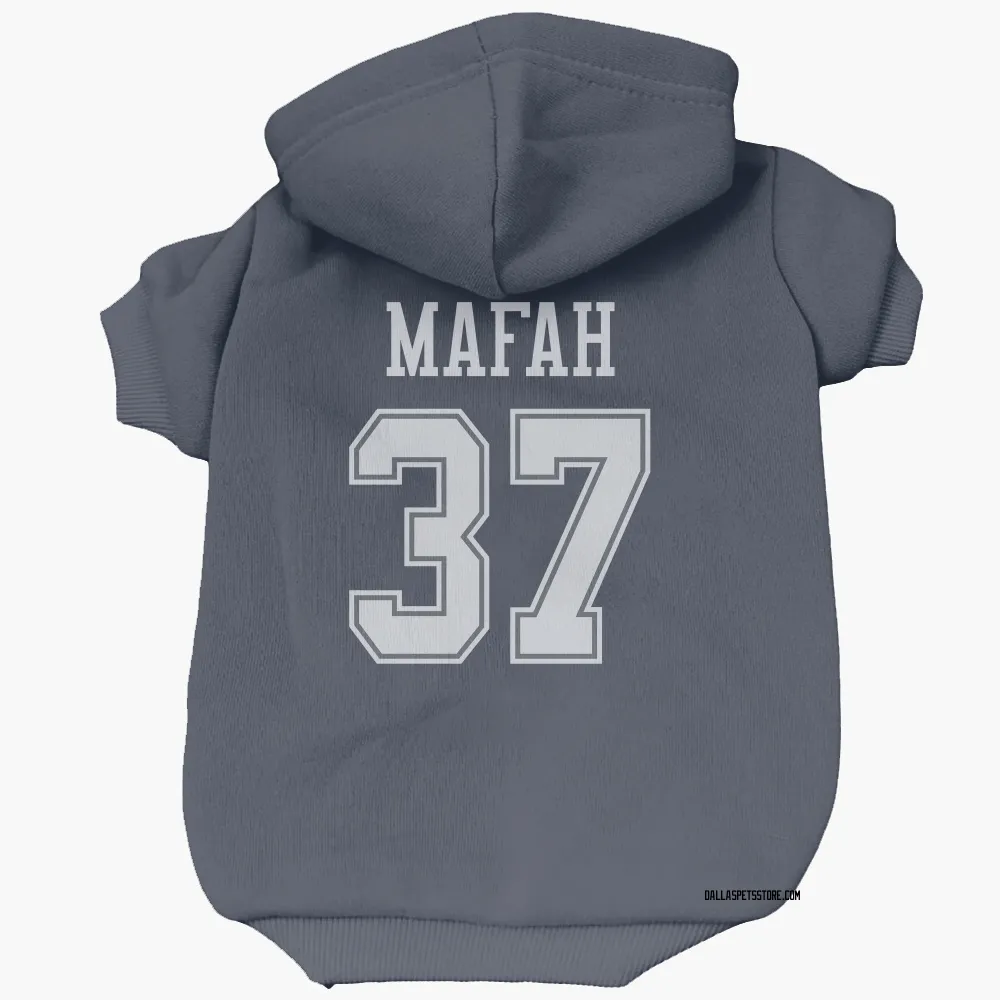 Dallas Cowboys Phil Mafah Navy Pet Hoodie for Dog & Cat