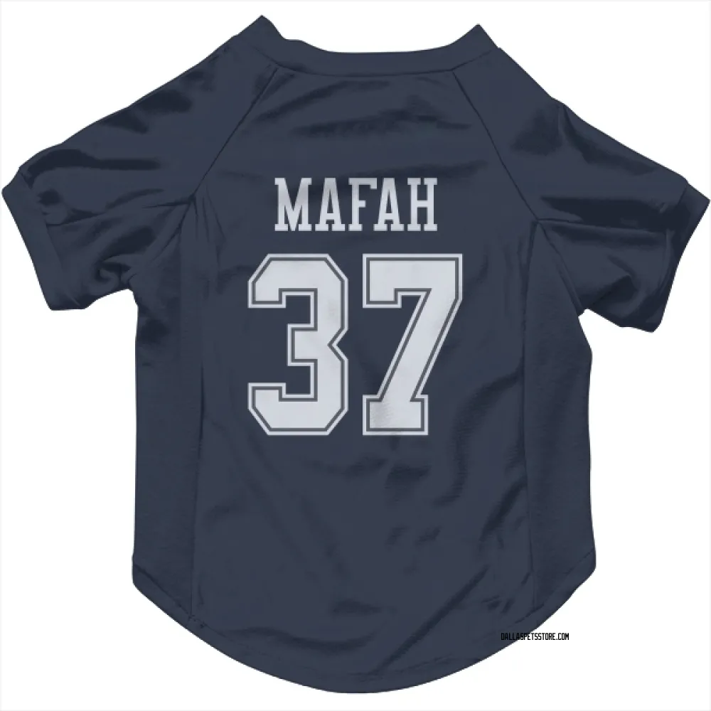 Dallas Cowboys Phil Mafah Navy Pet Jersey for Dog & Cat