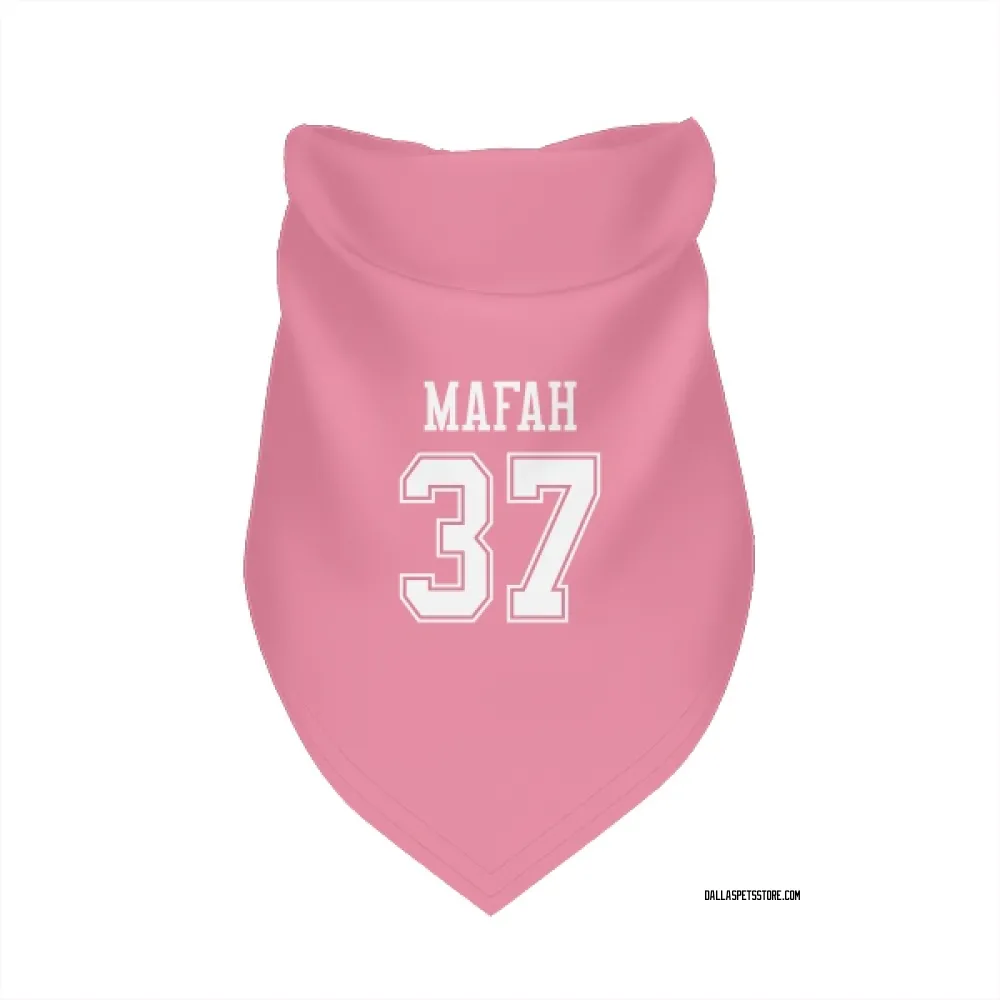 Dallas Cowboys Phil Mafah Pink Pet Bandana for Dog & Cat